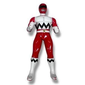Vintage Saban Power Ranger Lost Galaxy Red‎ Ranger Action Figure 5.5" Loose 1999